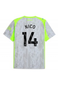 Manchester City Nico Gonzalez #14 Fotballdrakt Tredje Klær 2025-26 Korte ermer